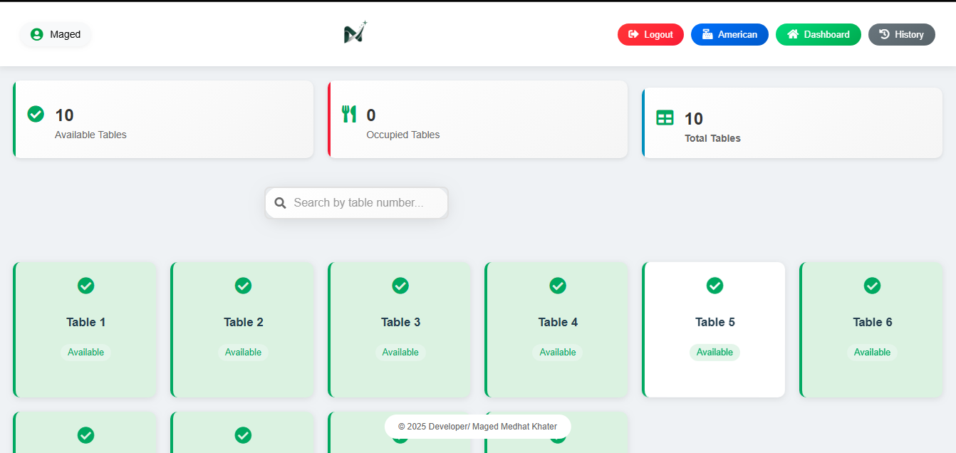 Nova POS — Sales view
